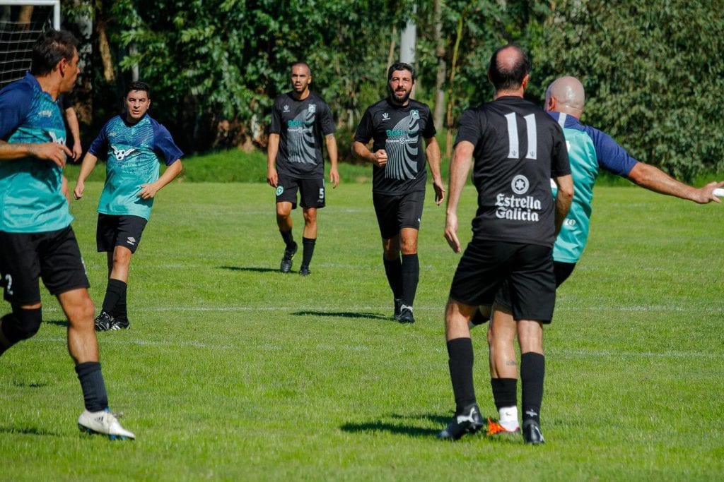 Partido de Papi Fútbol de Prado School